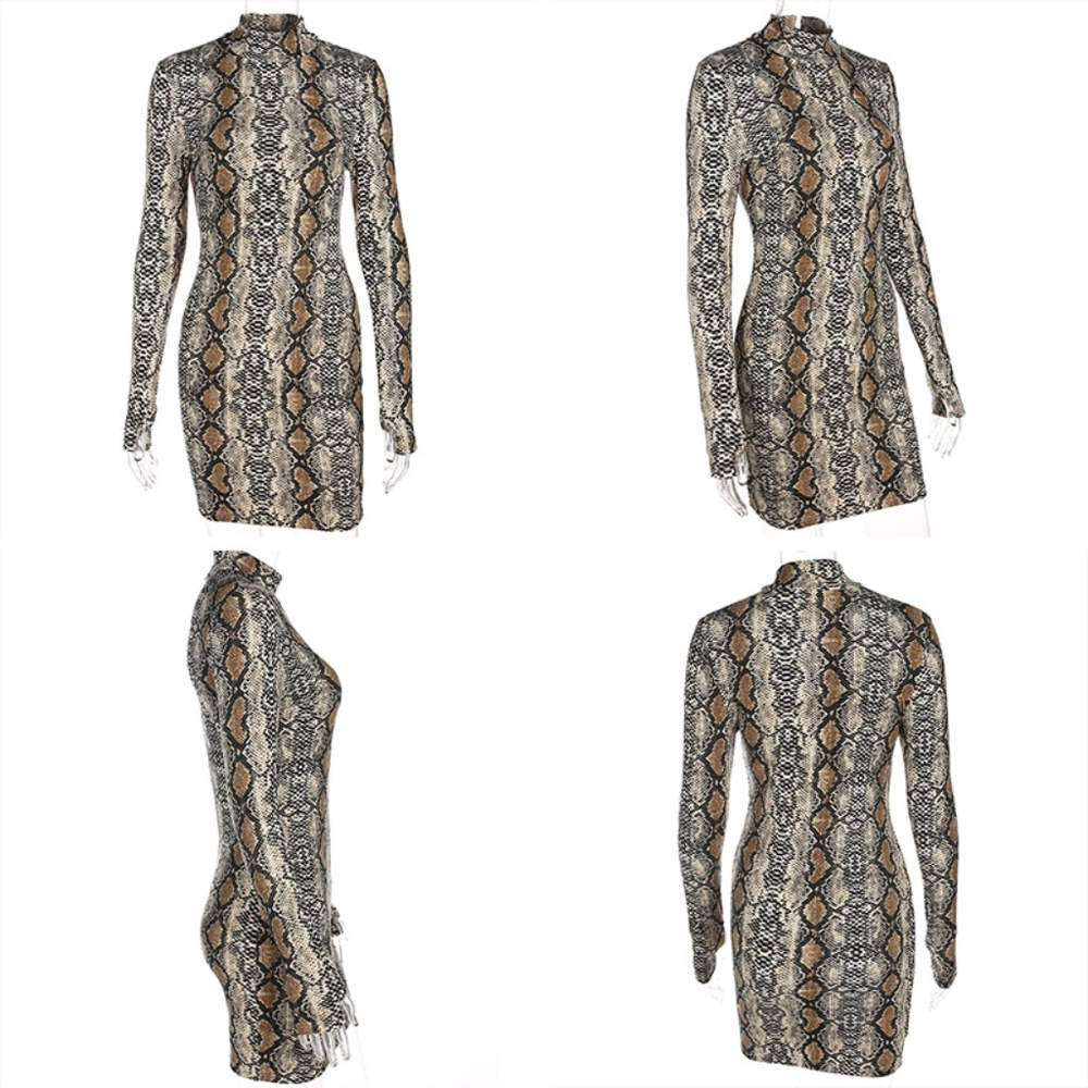 HOST PICK- Limited Vintage Snake Skin Dress - Picture 4 of 8